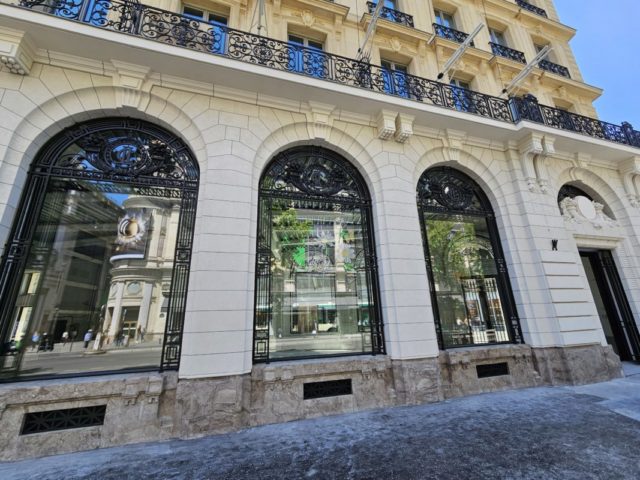 Les grands magasins boulevard Haussmann